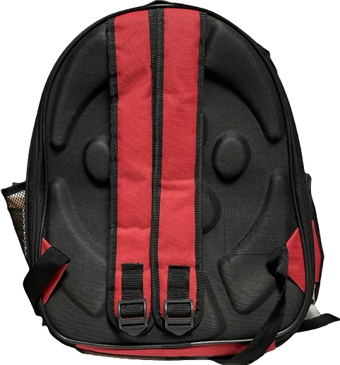 İbapet Fileli Astronot Çanta (Kırmızı)