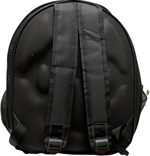 İbapet Fileli Astronot Çanta (Siyah)