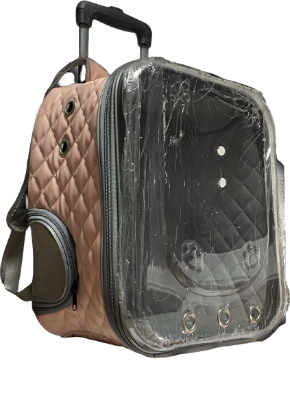 İbapet Tekerlekli Taşıma Çantası (Pembe)