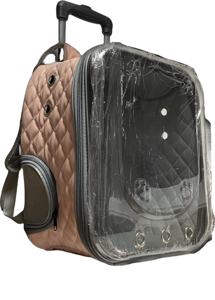 İbapet Tekerlekli Taşıma Çantası (Pembe)