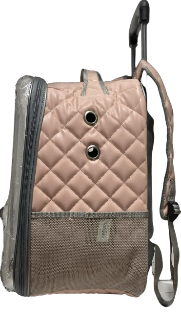 İbapet Tekerlekli Taşıma Çantası (Pembe)