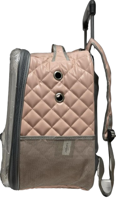 İbapet Tekerlekli Taşıma Çantası (Pembe)