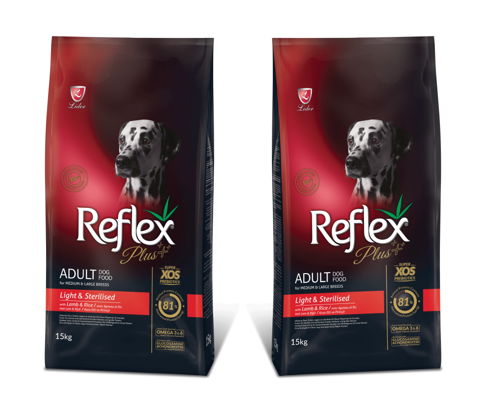 Reflex Plus Kısırlaştırılmış Köpek Ve Light Kilo Kontrol Maması 15 kg
