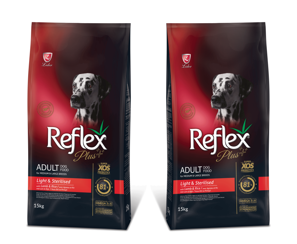 Reflex Plus Kısırlaştırılmış Köpek Ve Light Kilo Kontrol Maması 15 kg