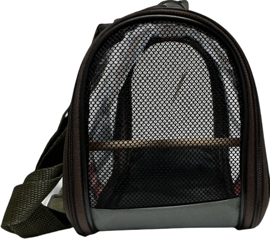 İbapet Şeffaf Kuş Çantası (Turuncu)