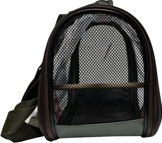 İbapet Şeffaf Kuş Çantası (Turuncu)