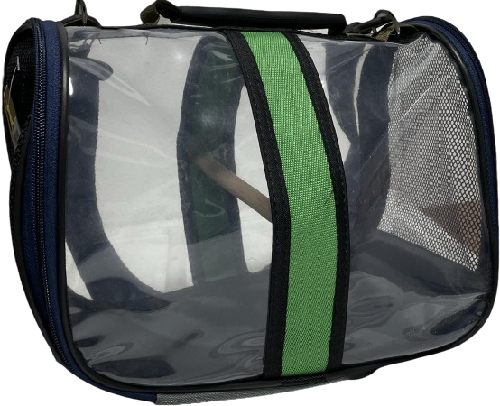 İbapet Şeffaf Kuş Çantası (Yeşil)