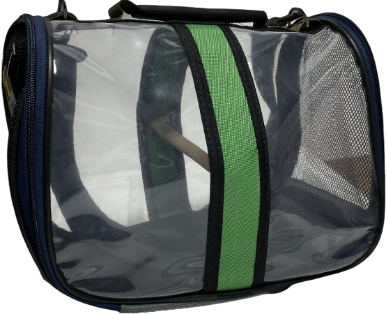 İbapet Şeffaf Kuş Çantası (Yeşil)