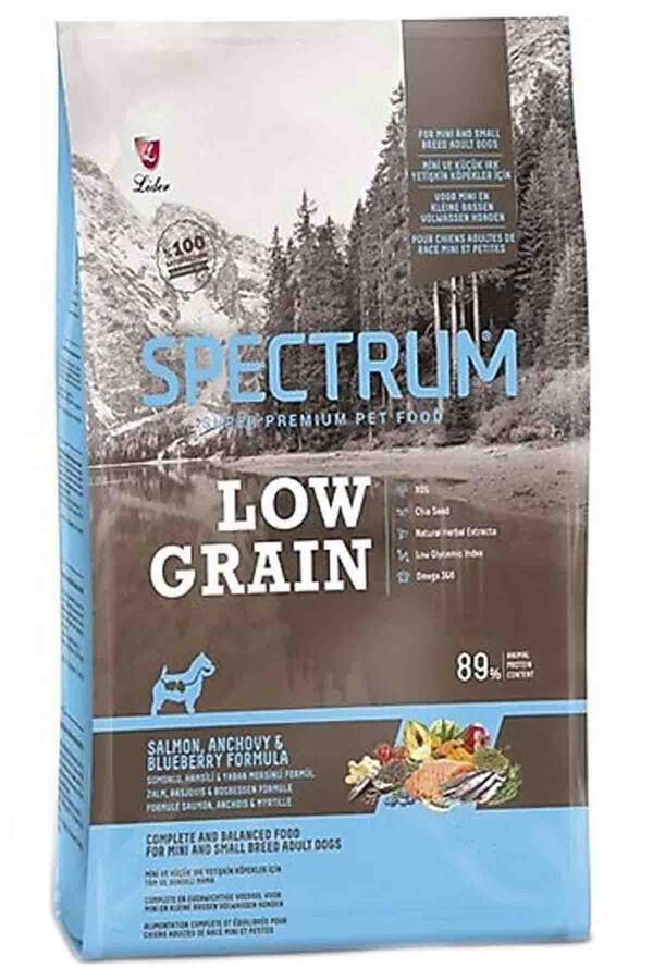 Spectrum Mini Ve Küçük Irk Somonlu, Hamsili & Yaban M. Yetişkin Köpek Maması 3,25 kg