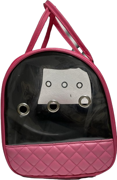 İbapet Kapitone Deri  Tasarım Çanta (Pembe)