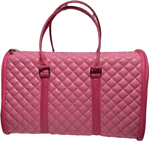 İbapet Kapitone Deri  Tasarım Çanta (Pembe)