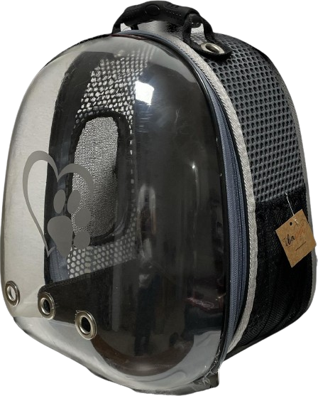 Migno Gri Astronot Kedi Köpek  Taşıma Çantası