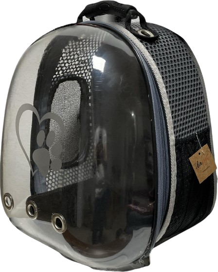 Migno Gri Astronot Kedi Köpek  Taşıma Çantası