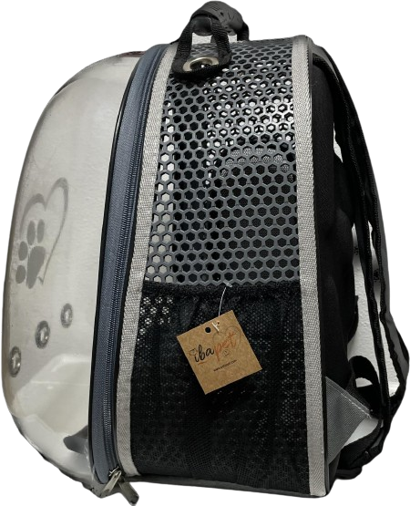 Migno Gri Astronot Kedi Köpek  Taşıma Çantası