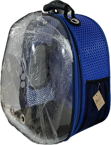 Migno Mavi Astronot Kedi Köpek  Taşıma Çantası