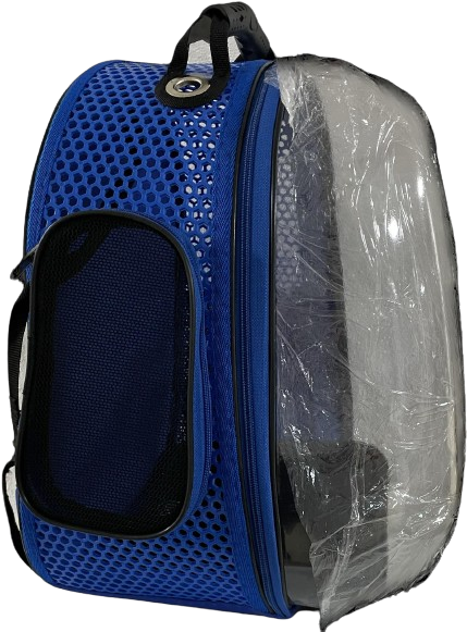 Migno Mavi Astronot Kedi Köpek  Taşıma Çantası