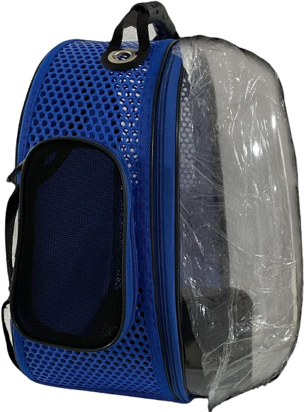 Migno Mavi Astronot Kedi Köpek  Taşıma Çantası