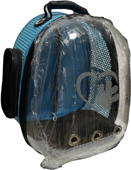 Migno Turkuaz Astronot Kedi Köpek  Taşıma Çantası