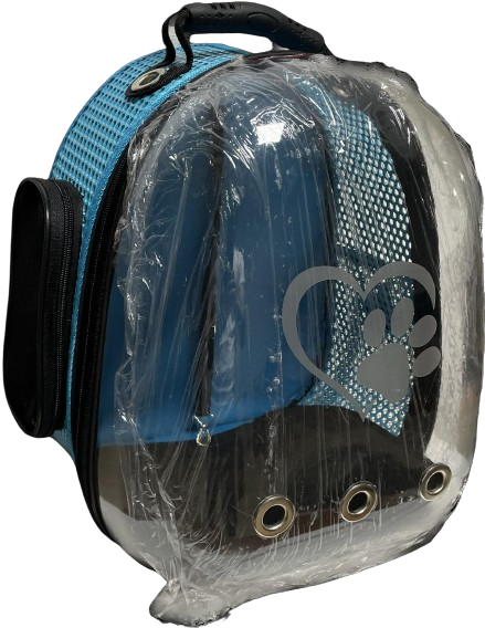 Migno Turkuaz Astronot Kedi Köpek  Taşıma Çantası