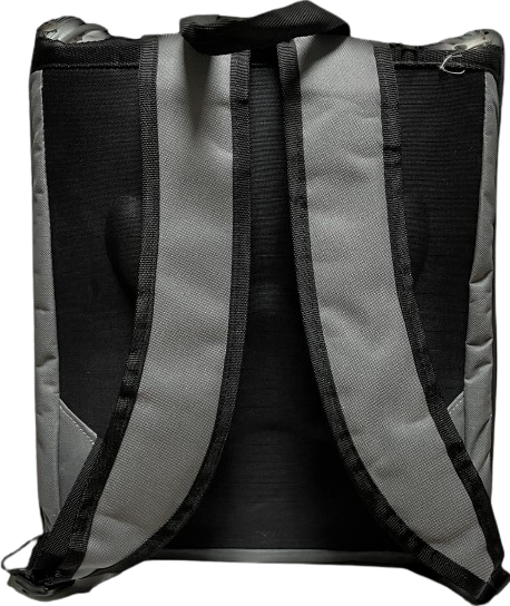 Migno Gri Şeffaf Kedi Köpek  Taşıma Çantası