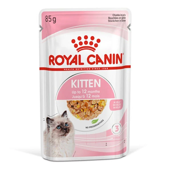 Royal Canin Kitten Jelly Yavru Kedi Yaş Mama 85 gr