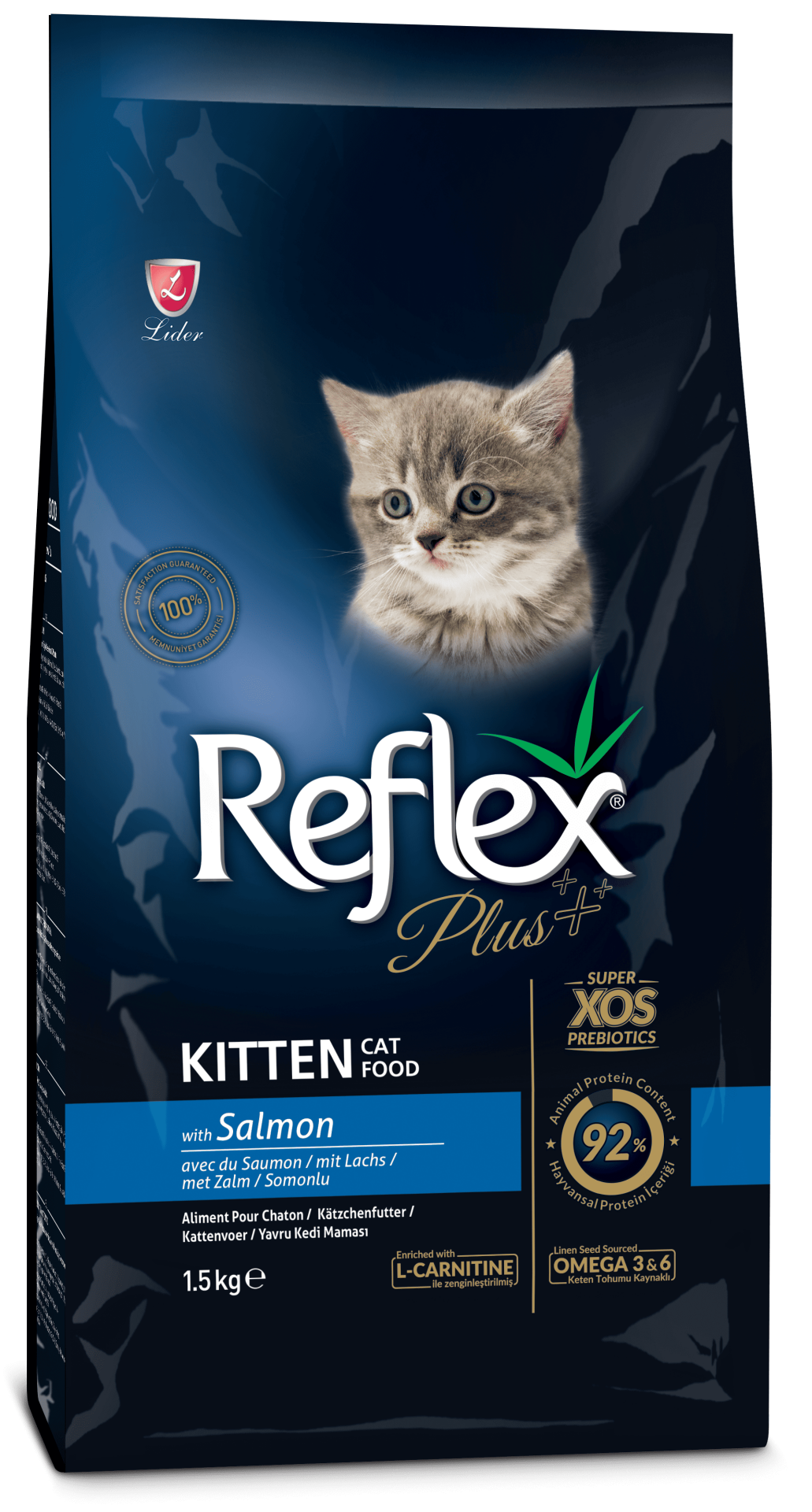 Reflex Plus Somonlu Yavru Kedi Mamasi 1.5 kg