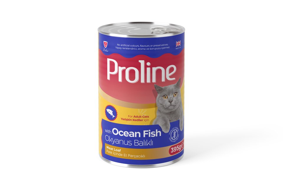 Proline Okyanus Balıklı Yetişkin Kedi Maması 395 g