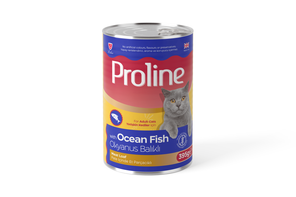 Proline Okyanus Balıklı Yetişkin Kedi Maması 395 g