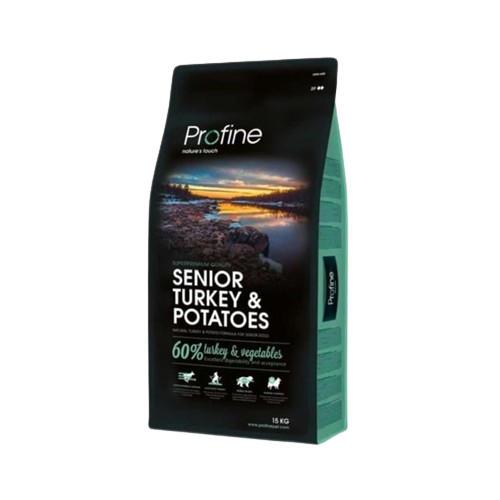 Profine Hindi Etli Ve Patatesli Düşük Tahıllı Yaşlı Köpek Maması 15 kg