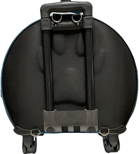 Migno Turkuaz Fileli Tekerlekli Çekçekli Kedi Köpek Taşıma Çantası