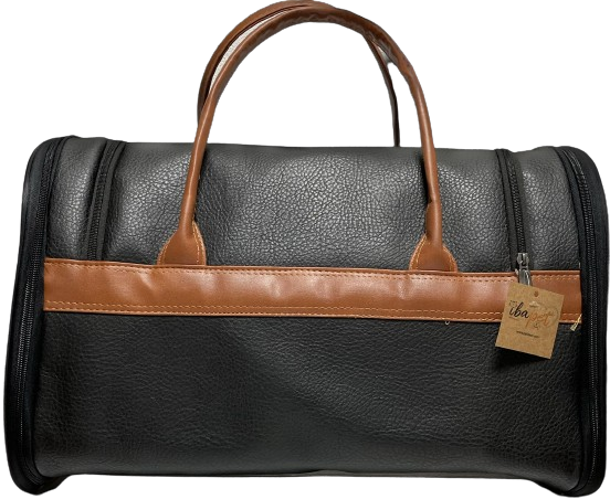 İbapet Deri Taşıma Çantası (Siyah)