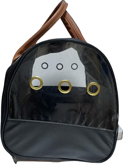 İbapet Deri Taşıma Çantası (Siyah)