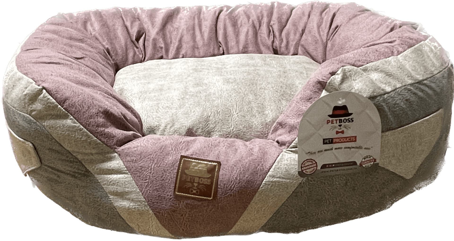 Petboss Maestro L (Pembe-Beyaz-Gri)