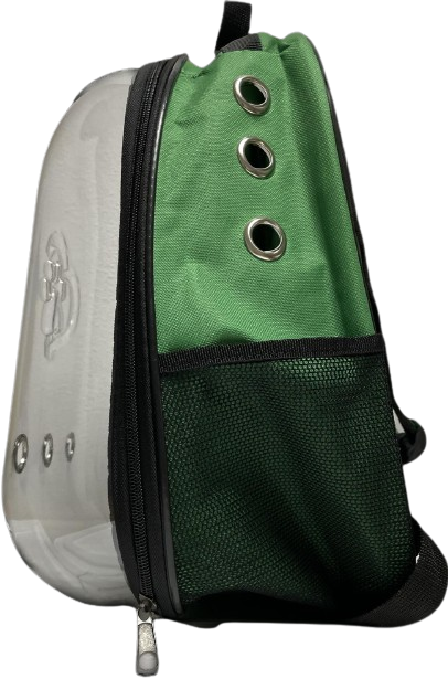 İbapet Şeffaf Sırt Çantası (Yeşil)