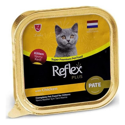 Reflex Plus Tavuklu Pate Yavru Kedi Yaş Maması 85 g