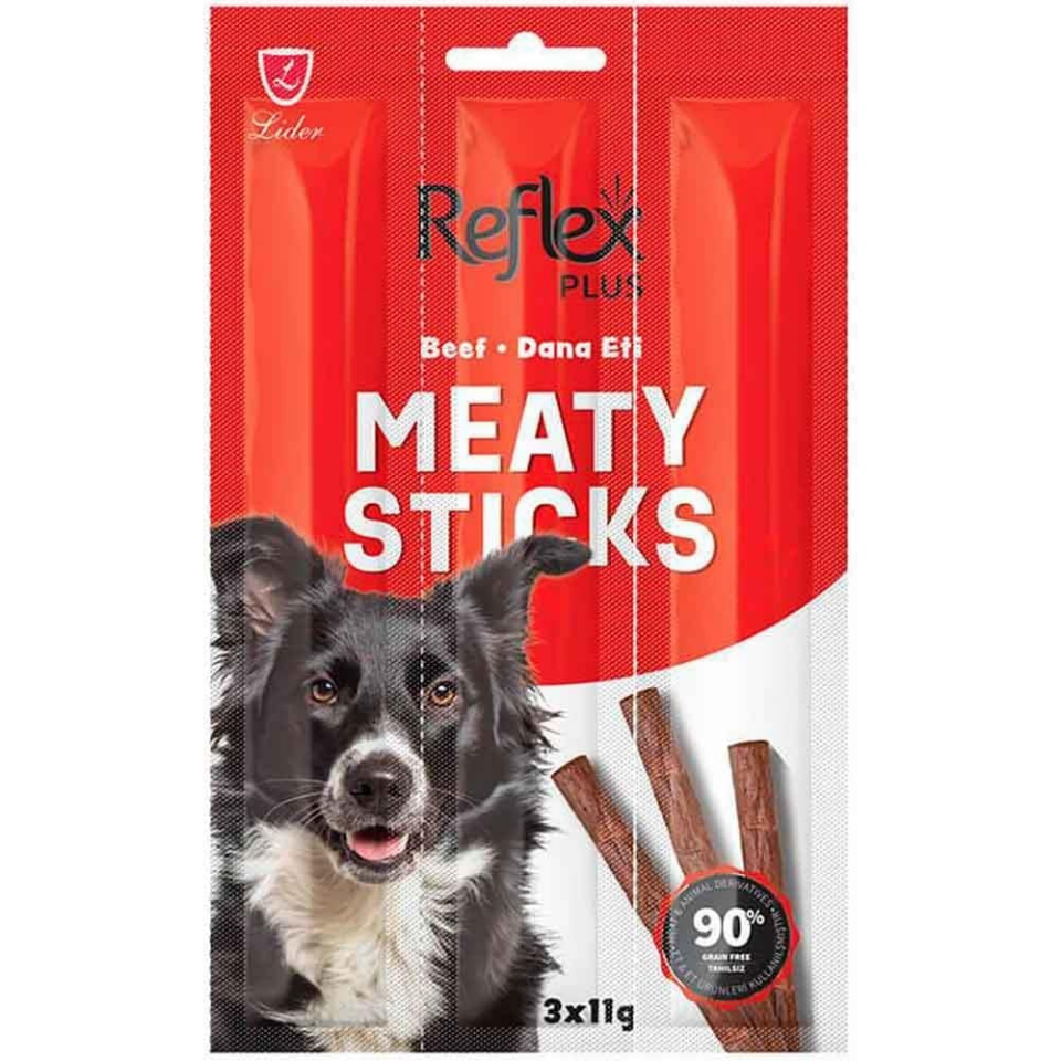 Reflex Tahılsız Dana Etli Köpek Ödül Maması 3*11 g