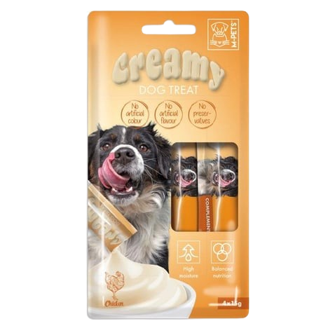 Creamy Tavuklu Köpek Sıvı Ödül Maması 4*15 g