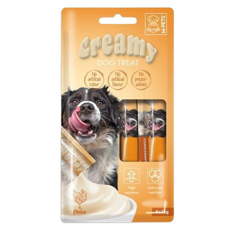 Creamy Tavuklu Köpek Sıvı Ödül Maması 4*15 g