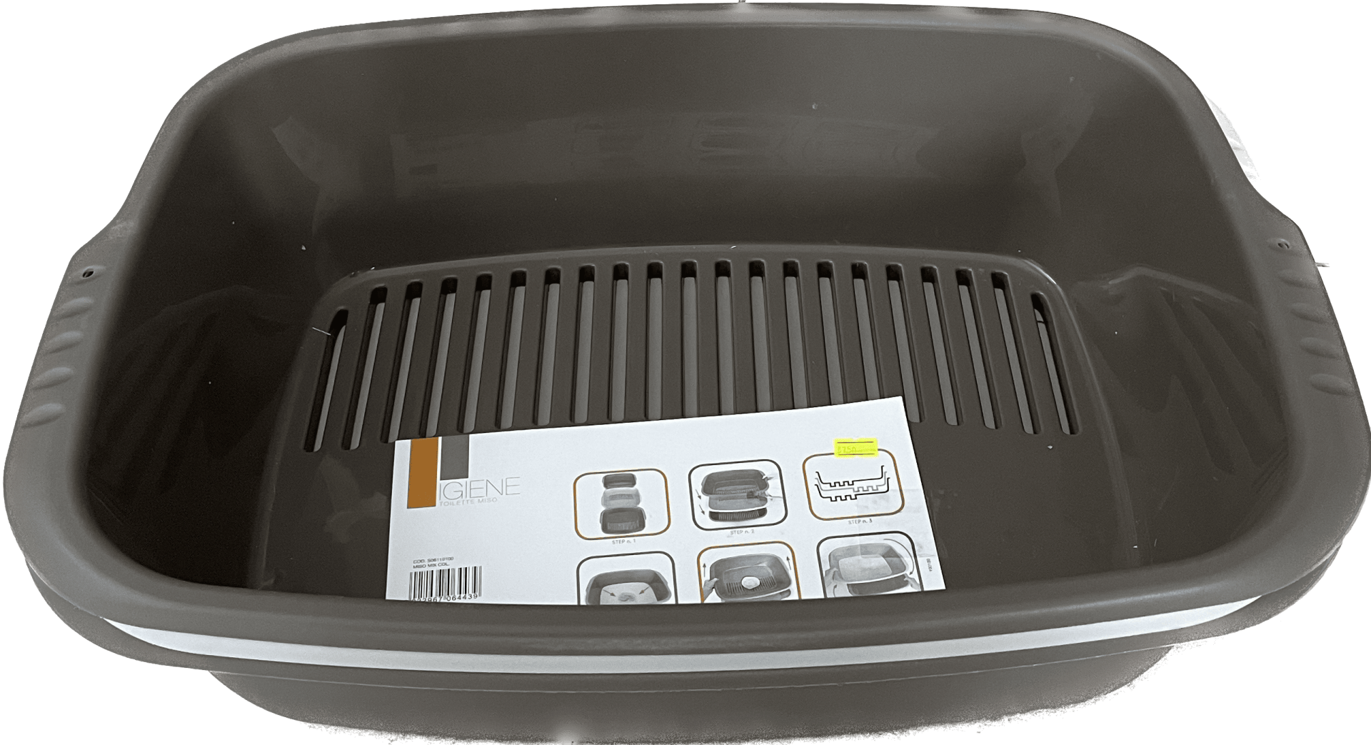 Igıene 3 Kademeli Elekli Kedi Tuvaleti