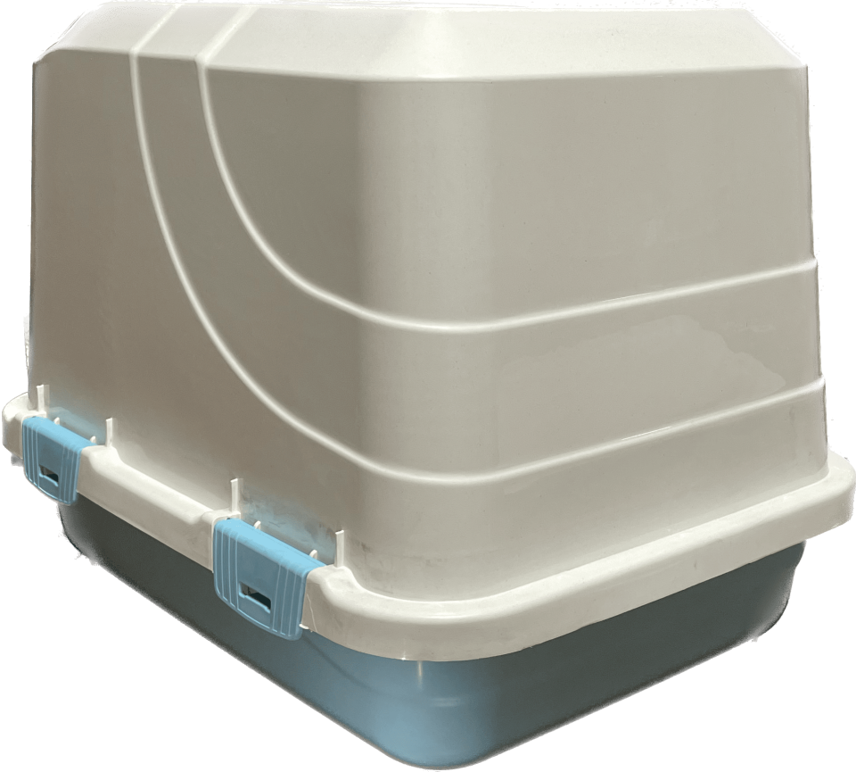 İba Pet Kapalı Kedi Tuvaleti 1 Mavi