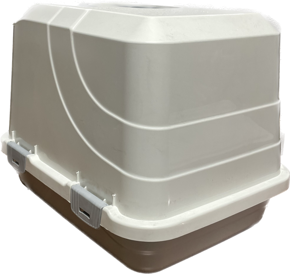 İba Pet Kapalı Kedi Tuvaleti 1 Gri