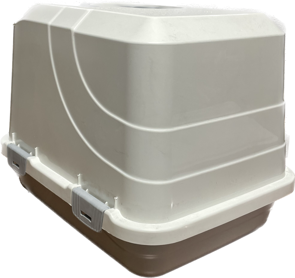 İba Pet Kapalı Kedi Tuvaleti 1 Gri