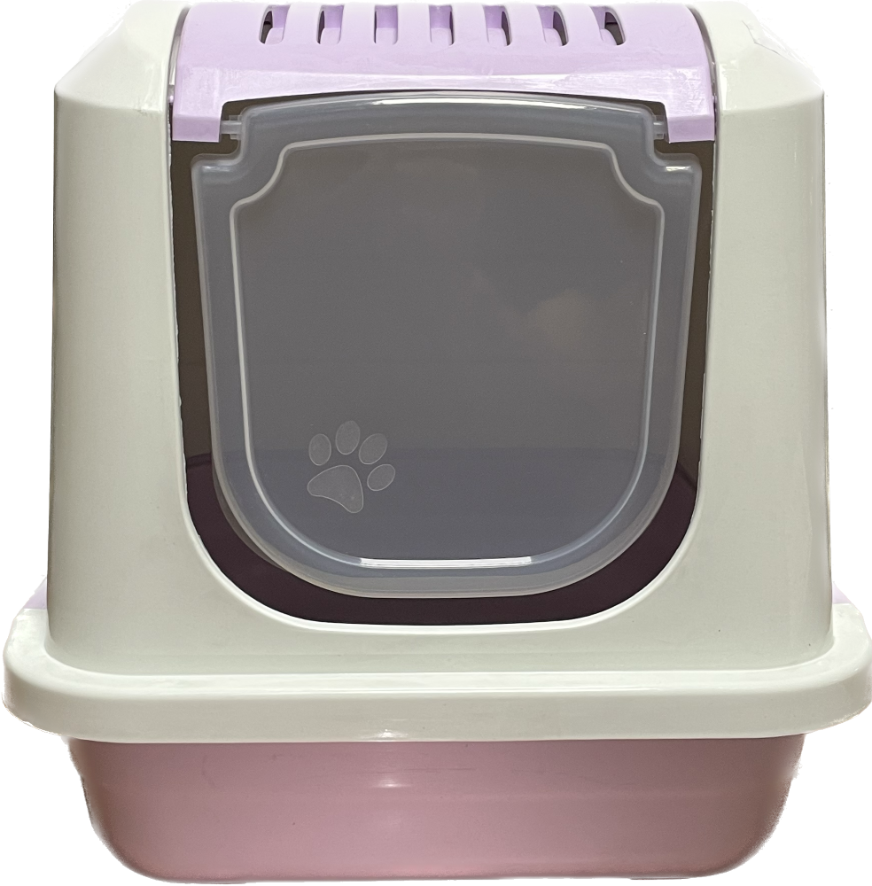 İba Pet Kapalı Kedi Tuvaleti 1 Mor