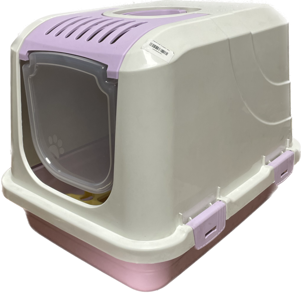 İba Pet Kapalı Kedi Tuvaleti 1 Mor
