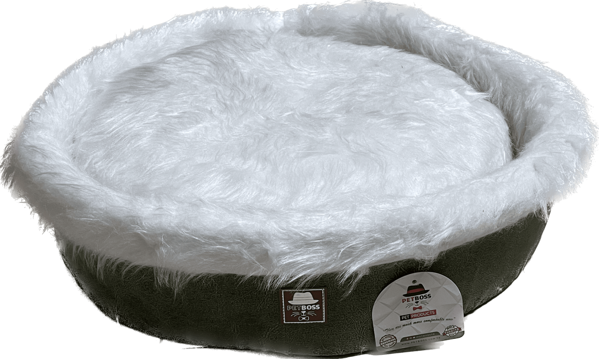 Petboss Sünger Peluş M (Yeşil-Beyaz)