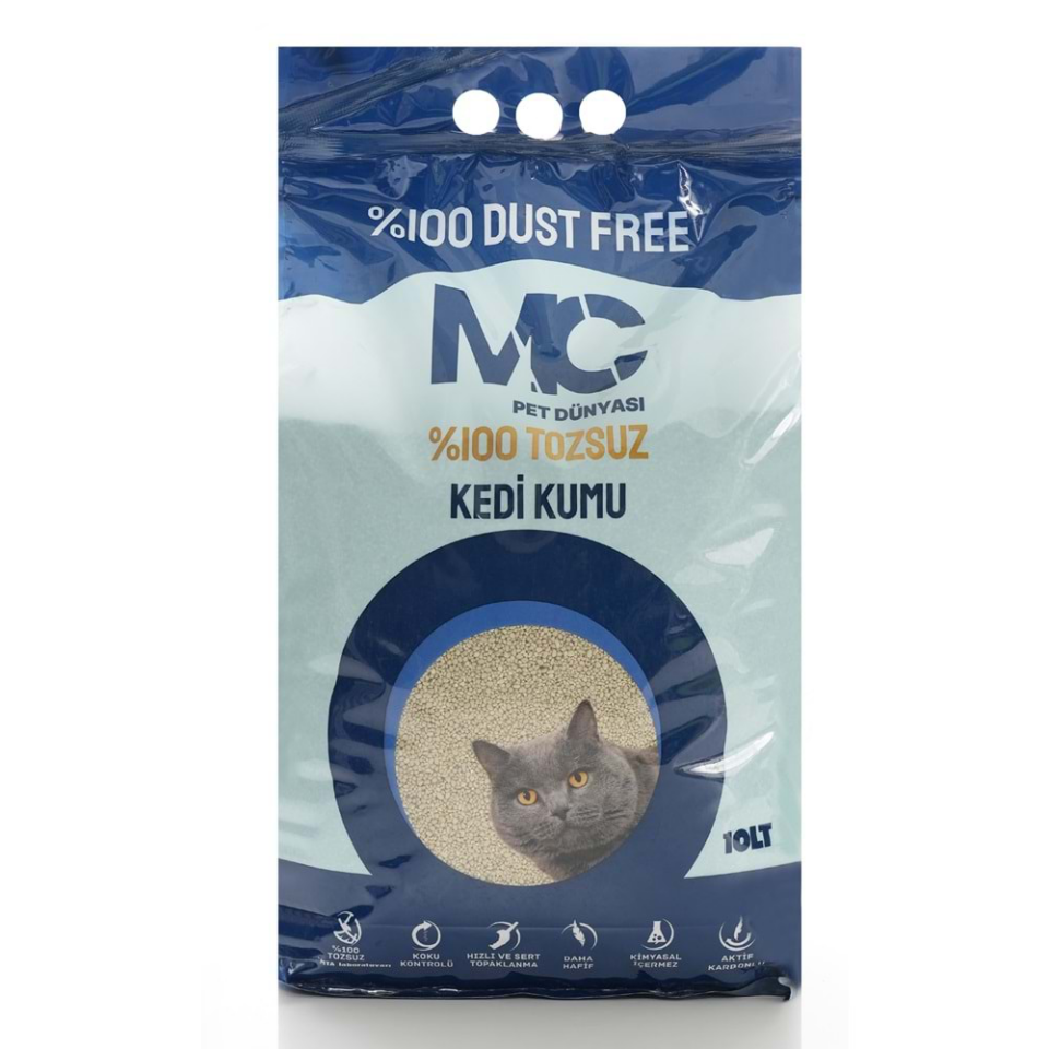 MC %100 Tozsuz Kedi Kumu 10 lt