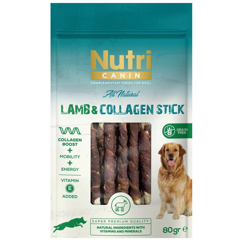 Nutri Canin Kuzu Etli Kolajen Çubuk 80 g